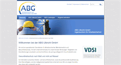 Desktop Screenshot of abg-ulbricht.de